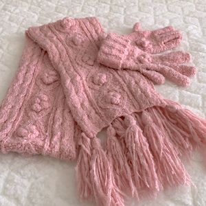 Winter Scarf and Gloves